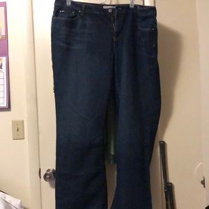 Hipster style, barely worn denim jeans